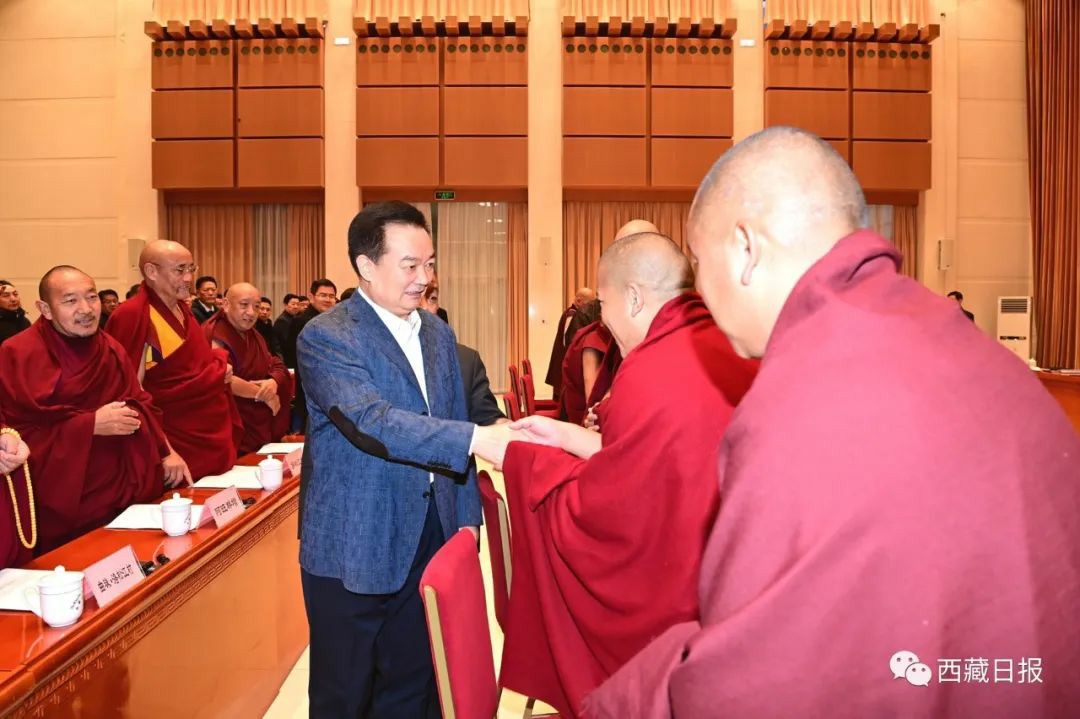 全区宗教界代表人士座谈会在拉萨召开王君正出席并讲话_西藏自治区外事